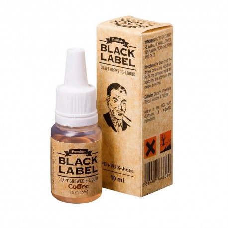 Жидкость Black Label Сoffee Кофе 10 мл 6 мг