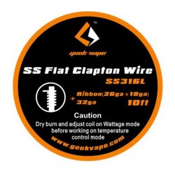Проволока GeekVape SS Flat Clapton Wire